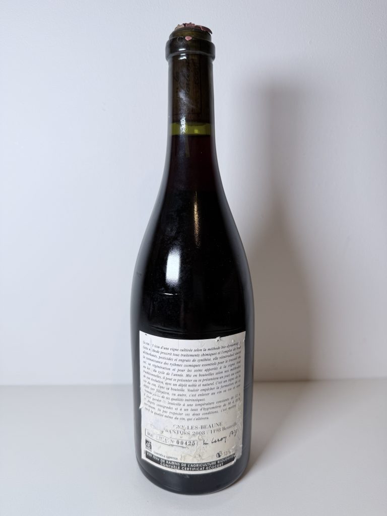Bouteille Savigny-lès-Beaune 1er Cru Les Narbantons 2008 Domaine Leroy