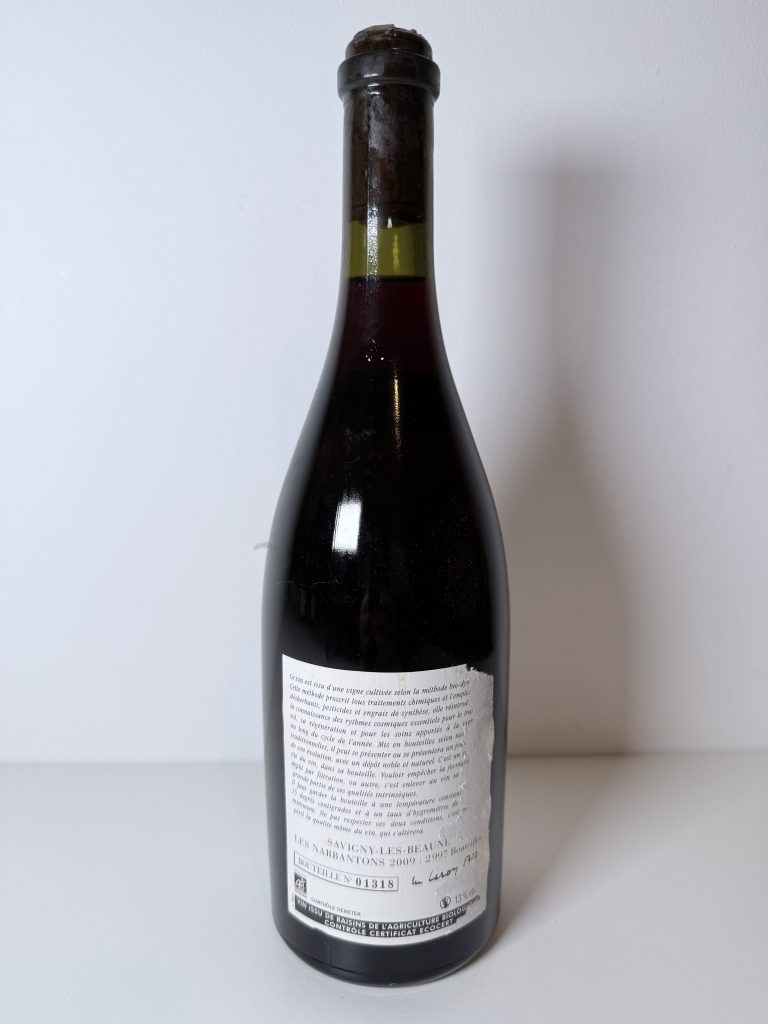 Savigny-lès-Beaune 1er Cru Les Narbantons 2009 Domaine Leroy​