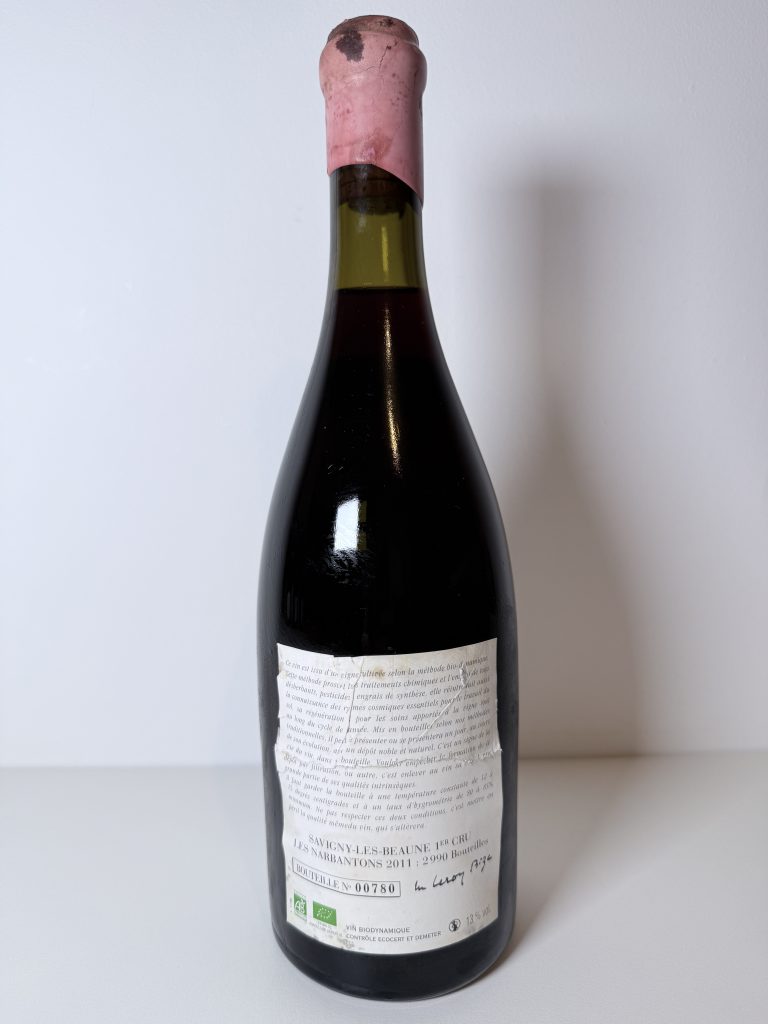 Savigny-lès-Beaune 1er Cru Les Narbantons 2011 Domaine Leroy