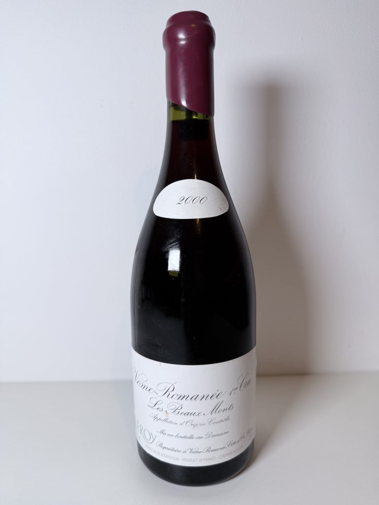 Vosne-Romanée 1er Cru Les Beaux Monts 2000 Domaine Leroy​