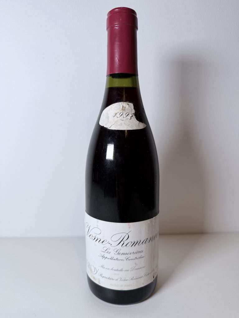 Vosne-Romanée Les Genaivrières 1999 Domaine Leroy
