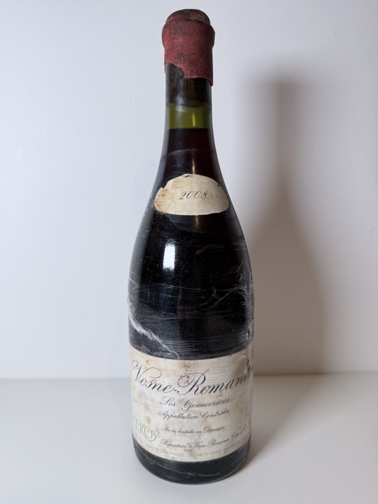 Vosne-Romanée Les Genaivrières 2008 Domaine Leroy
