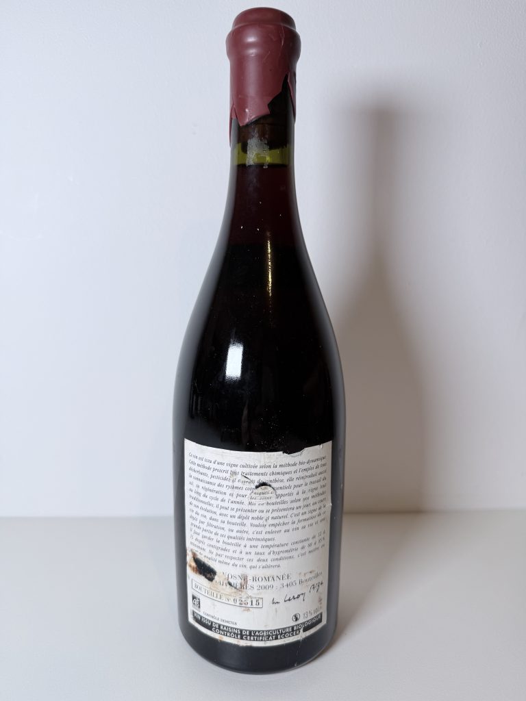 Vosne-Romanée Les Genaivrières 2009 Domaine Leroy