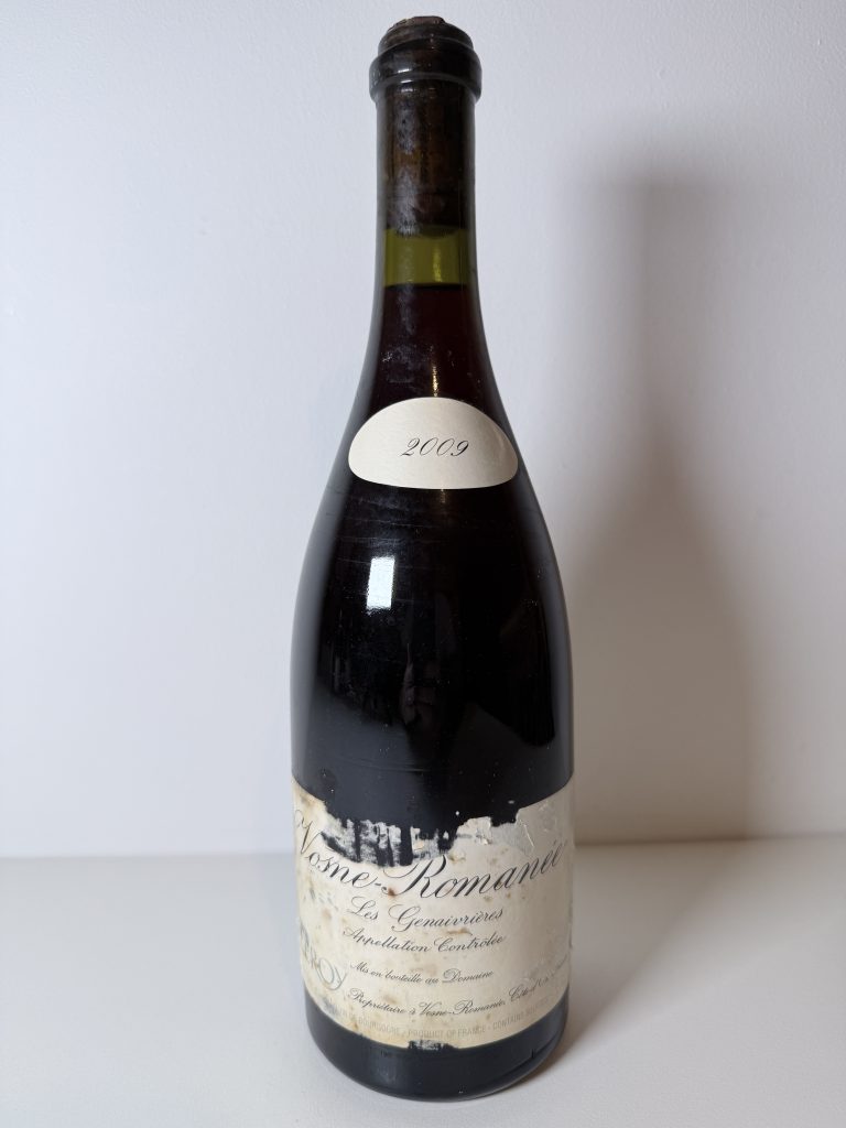 Vosne-Romanée Les Genaivrières 2009 Domaine Leroy
