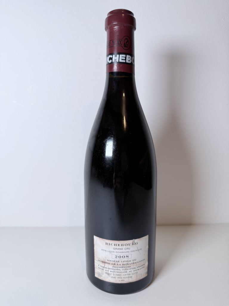 Richebourg Grand Cru 2008 Domaine de la Romanée-Conti