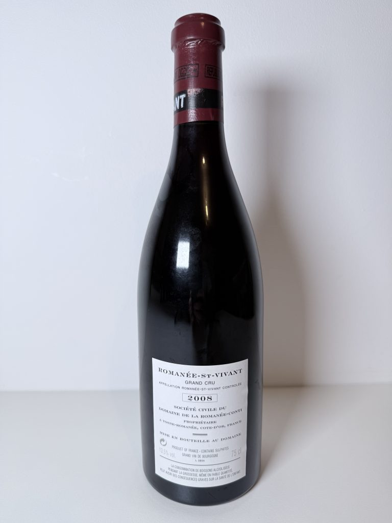 Romanée-Saint-Vivant Grand Cru 2008 Domaine de la Romanée-Conti