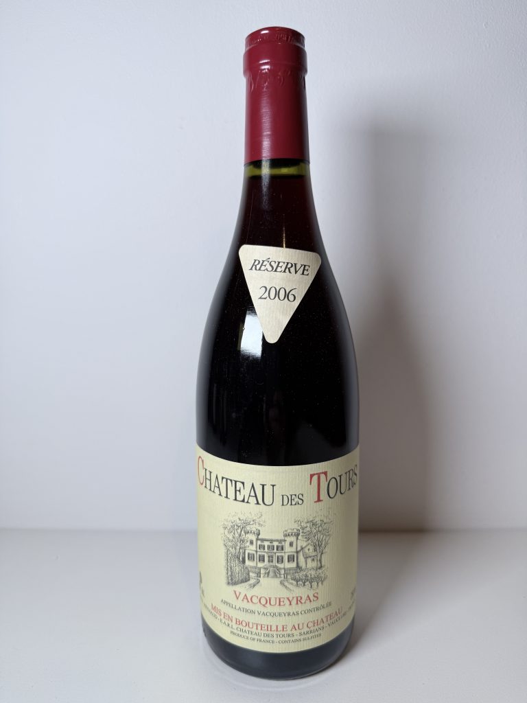Vacqueyras 2006 Château des Tours