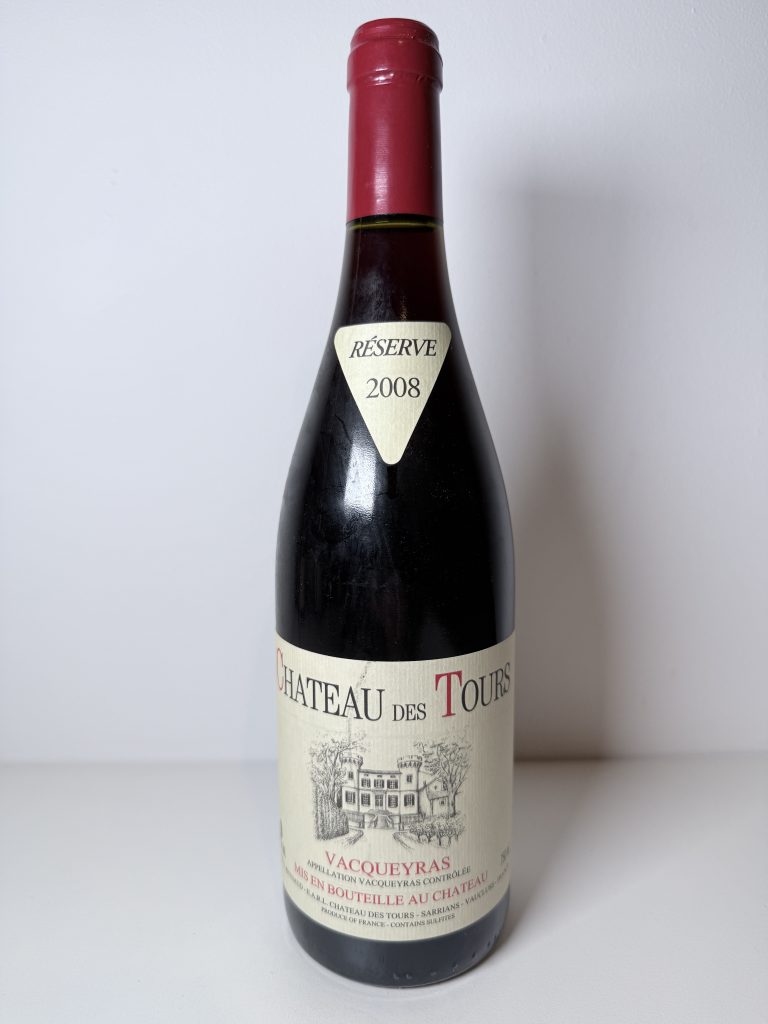 Vacqueyras 2008 Château des Tours
