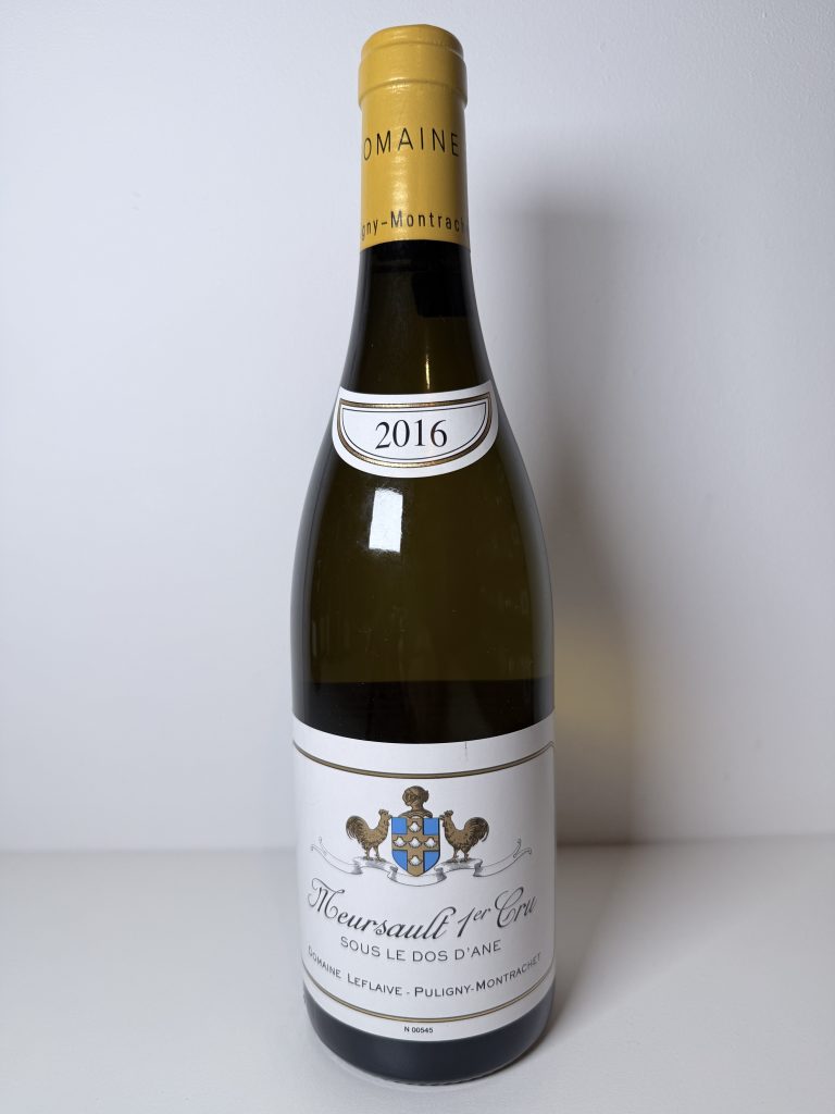 Meursault 1er Cru Sous le Dos d’Âne 2016 Domaine Leflaive