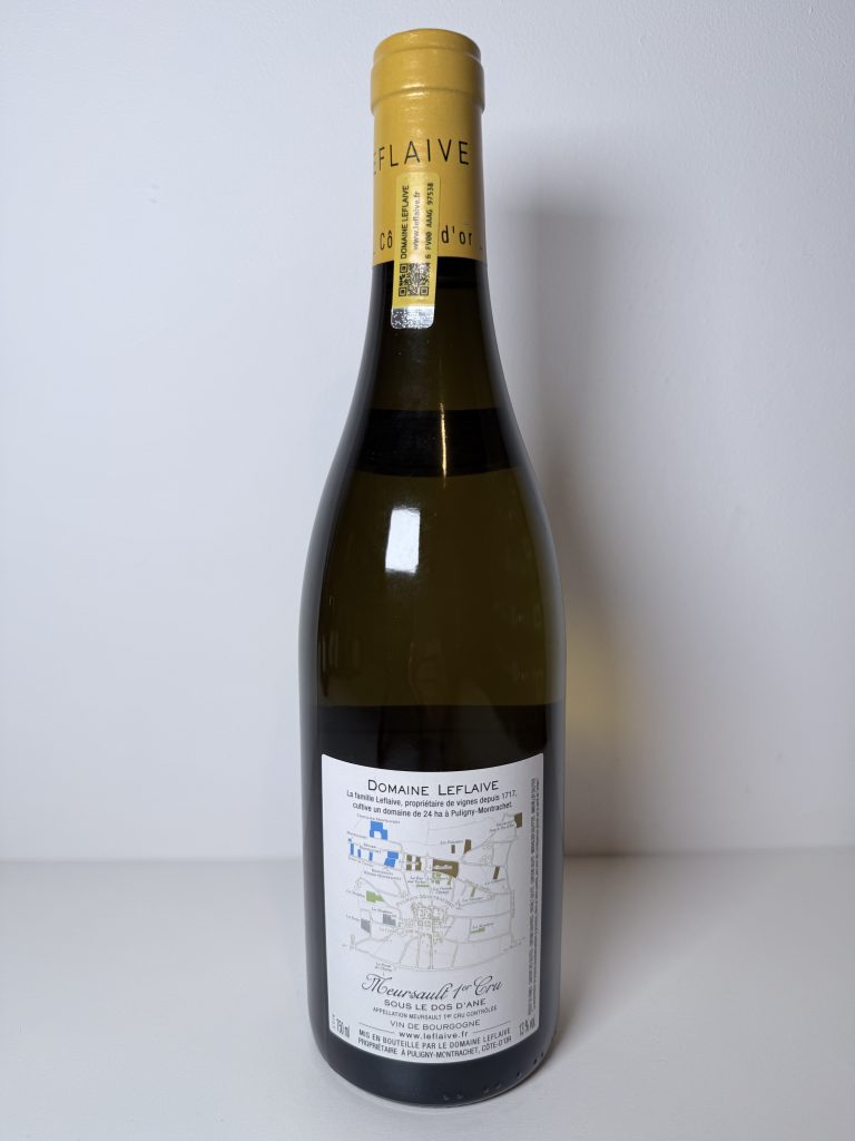 Meursault 1er Cru Sous le Dos d’Âne 2016 Domaine Leflaive