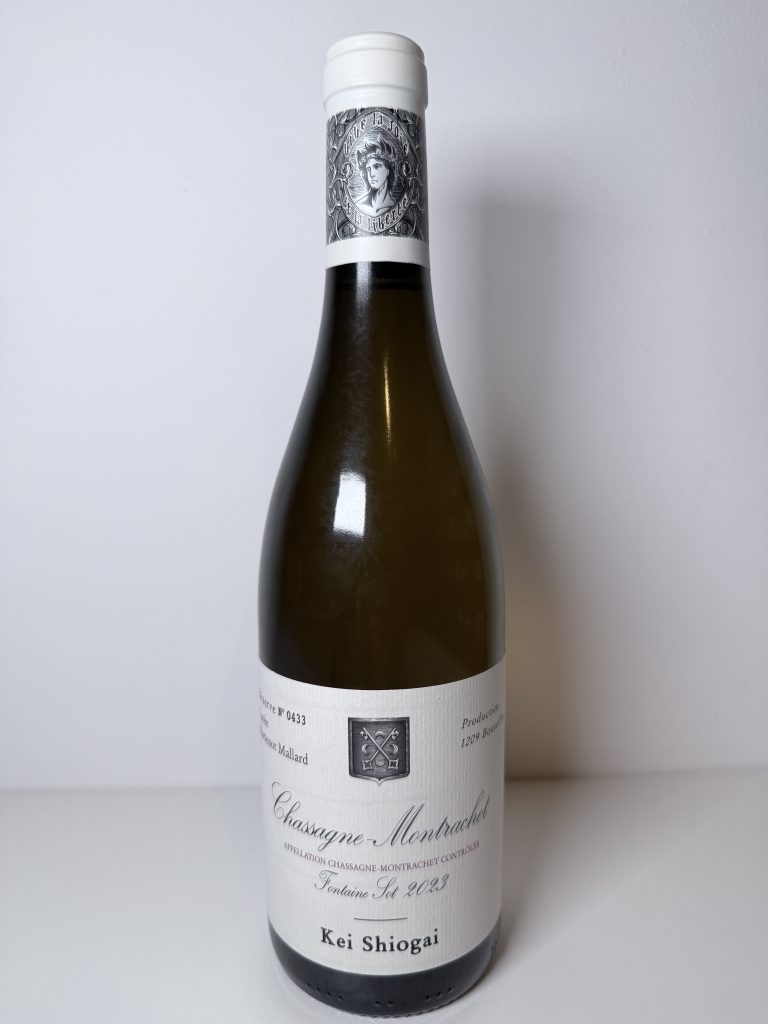 Chassagne-Montrachet Fontaine Sot Cuvée Martenot Mallard 2023 Kei Shiogai