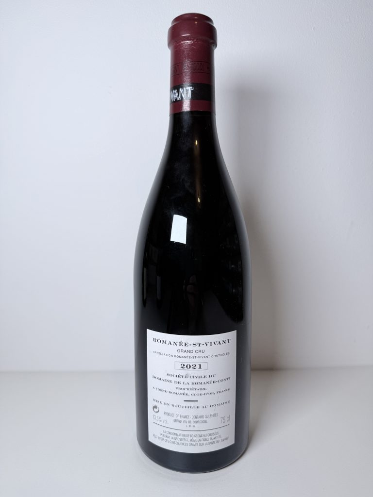 Romanée-Saint-Vivant Grand Cru 2021 Domaine de la Romanée-Conti