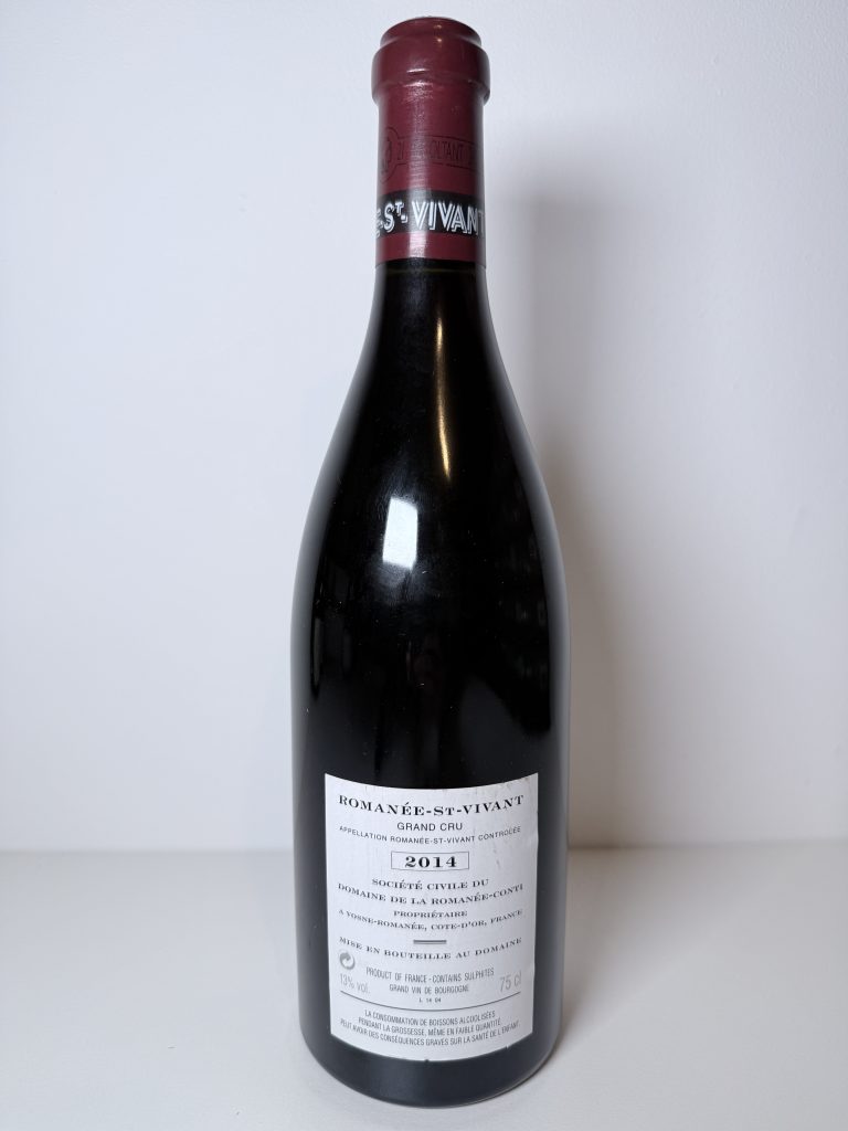 Romanée-Saint-Vivant Grand Cru 2014 Domaine de la Romanée-Conti