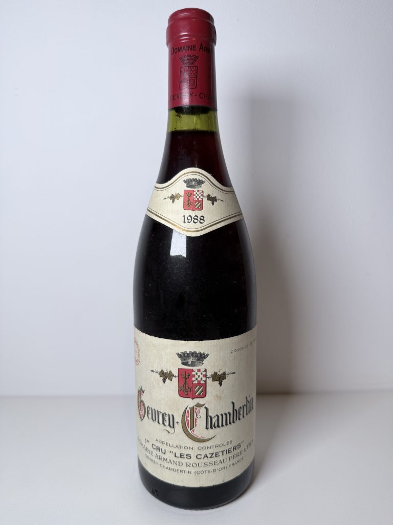 Gevrey-Chambertin 1er Cru Les Cazetiers 1988 Armand Rousseau