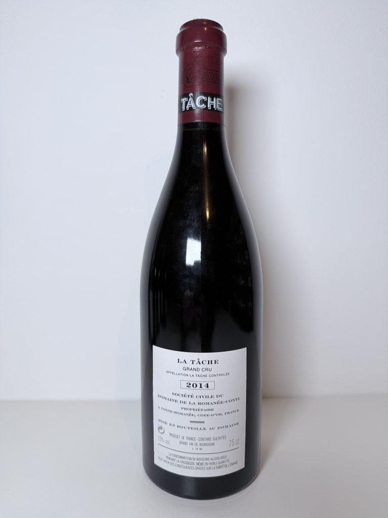 La Tâche Grand Cru 2014 Domaine de la Romanée-Conti