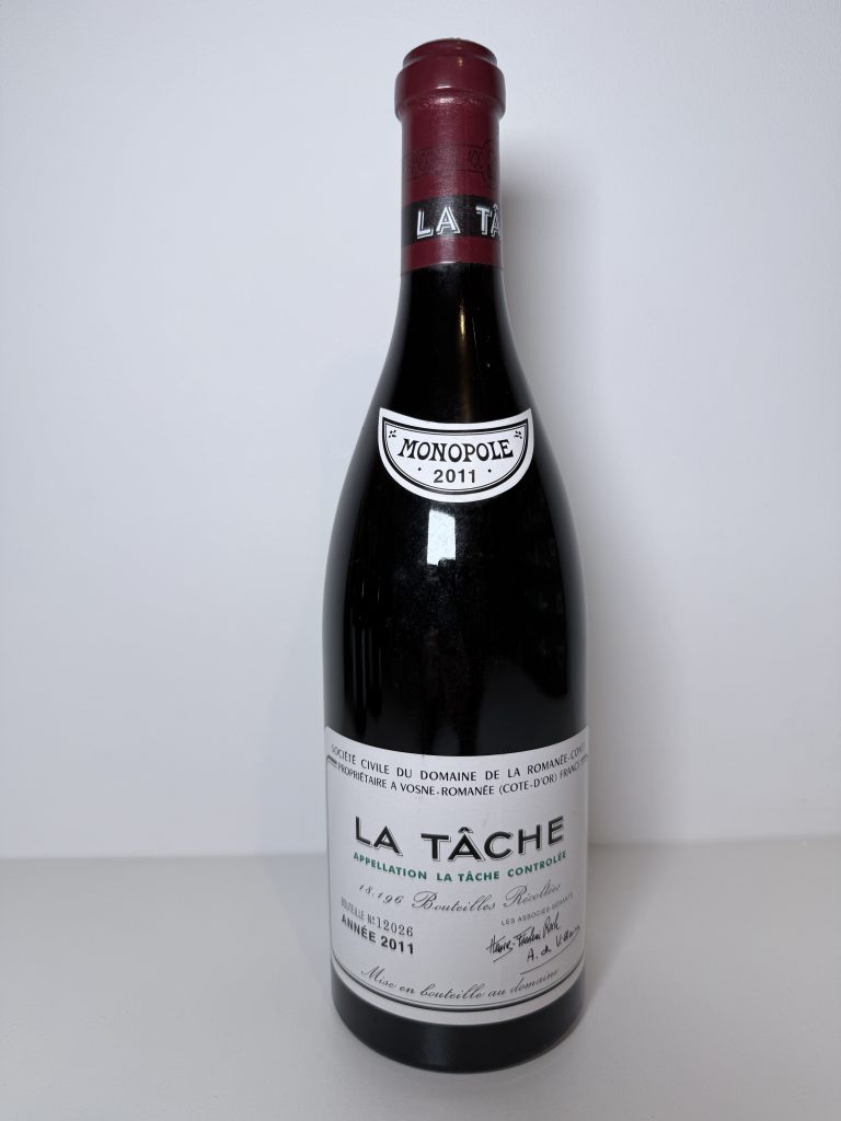 La Tâche Grand Cru 2011 Domaine de la Romanée-Conti​