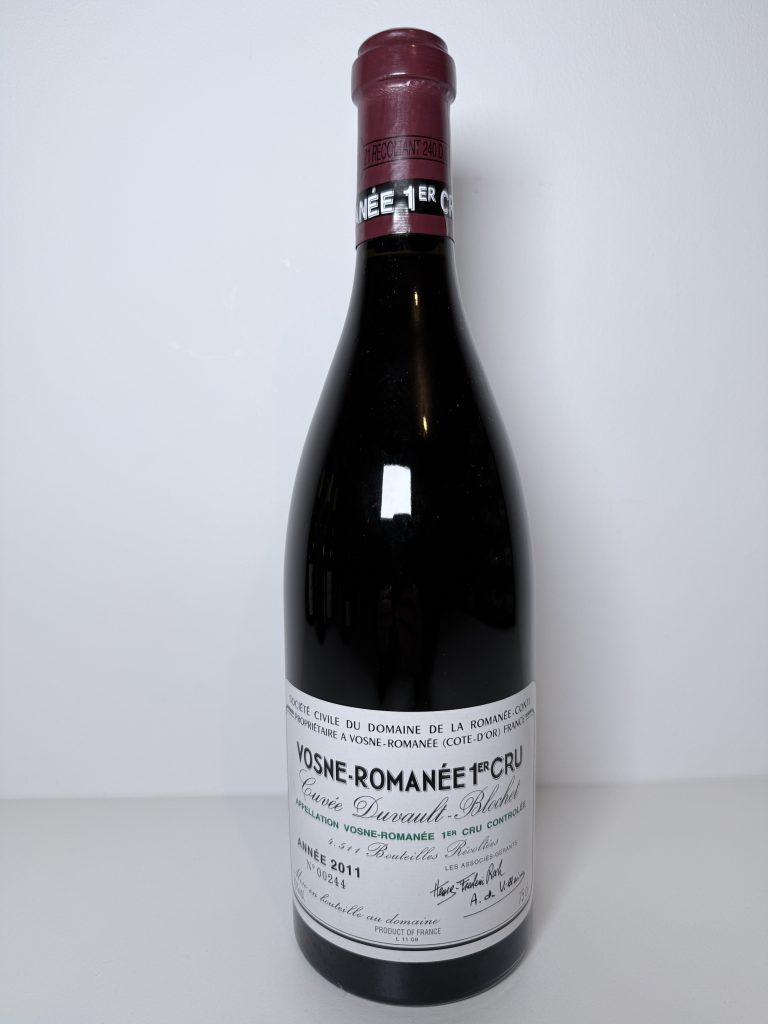 Vosne-Romanée 1er Cru Cuvée Duvault-Blochet 2011 Domaine de la Romanée-Conti