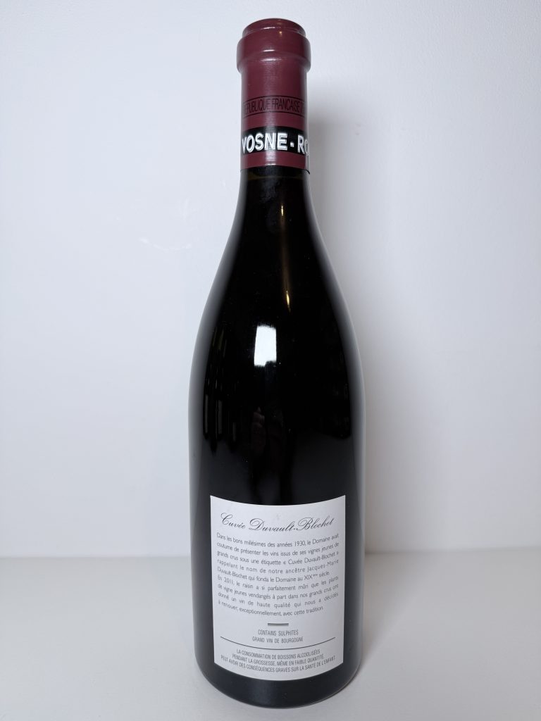 Vosne-Romanée 1er Cru Cuvée Duvault-Blochet 2011 Domaine de la Romanée-Conti